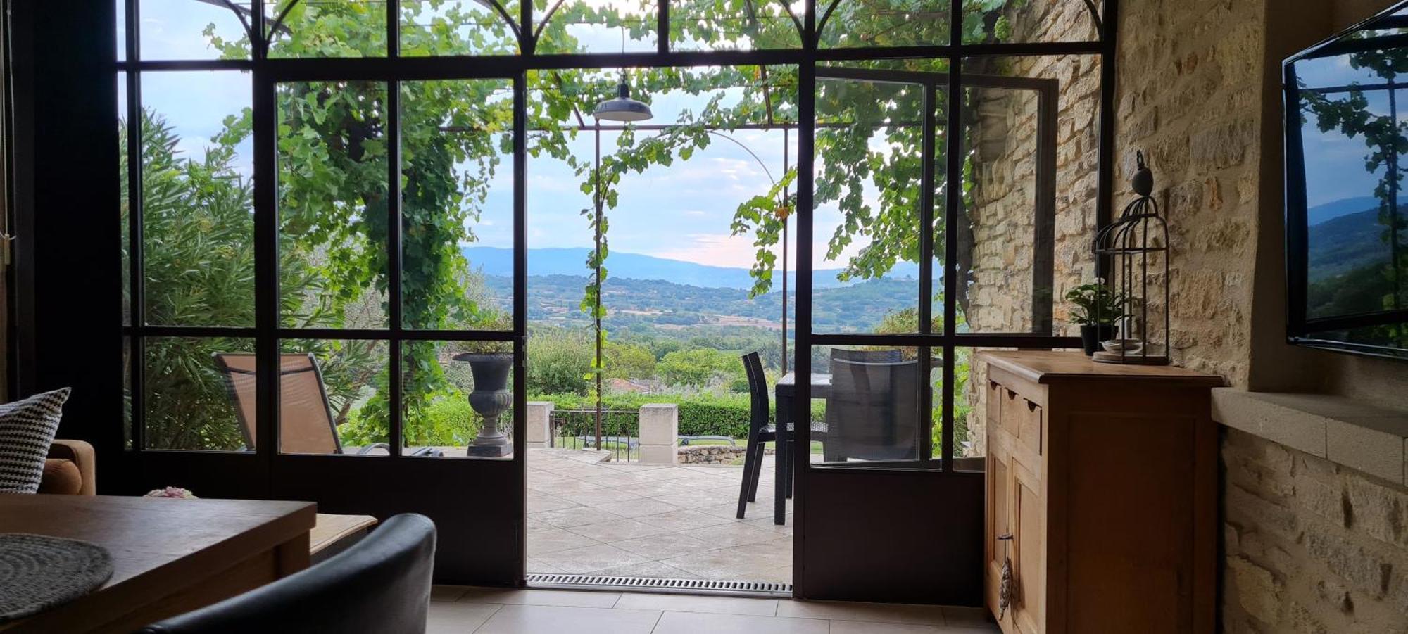 Mas Des Oliviers Villa Gordes Rom bilde